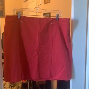 WHBM Red Pencil Skirt - Sz 14